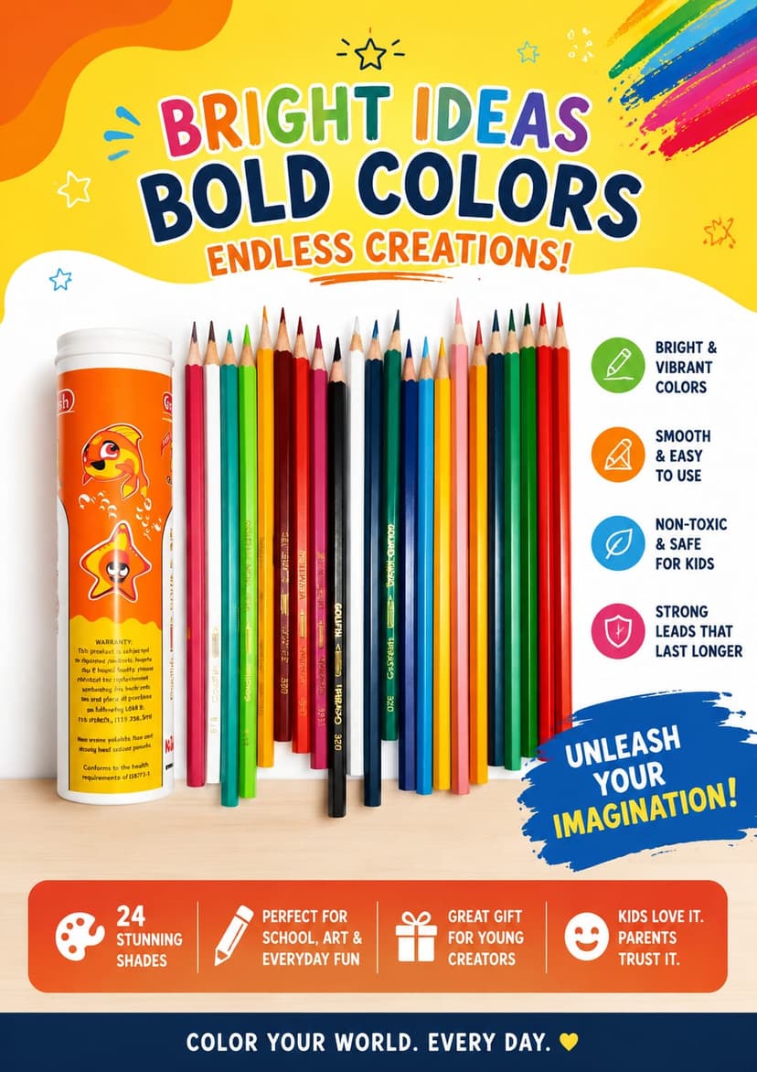 Goldfish Color Pencils